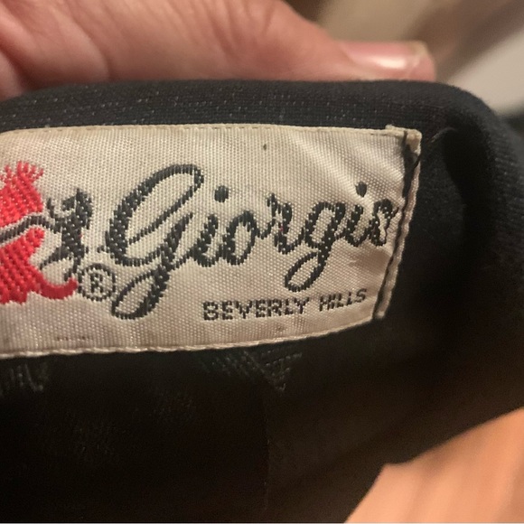 Bought on Rodeo Dr. This Vintage Beautiful short blazer. From Georgio. - Picture 3 of 3